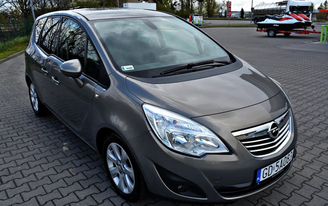 Opel Meriva cena 27900 przebieg: 178000, rok produkcji 2013 z Lewin Brzeski małe 232